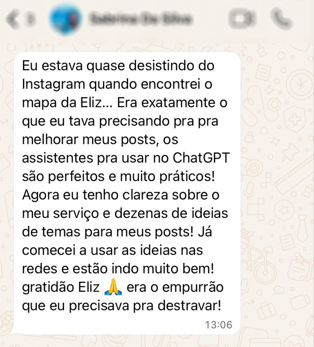 Depoimento Advogada