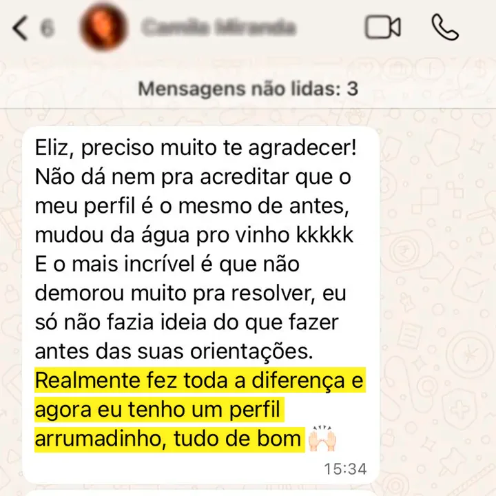 Depoimento Psicóloga