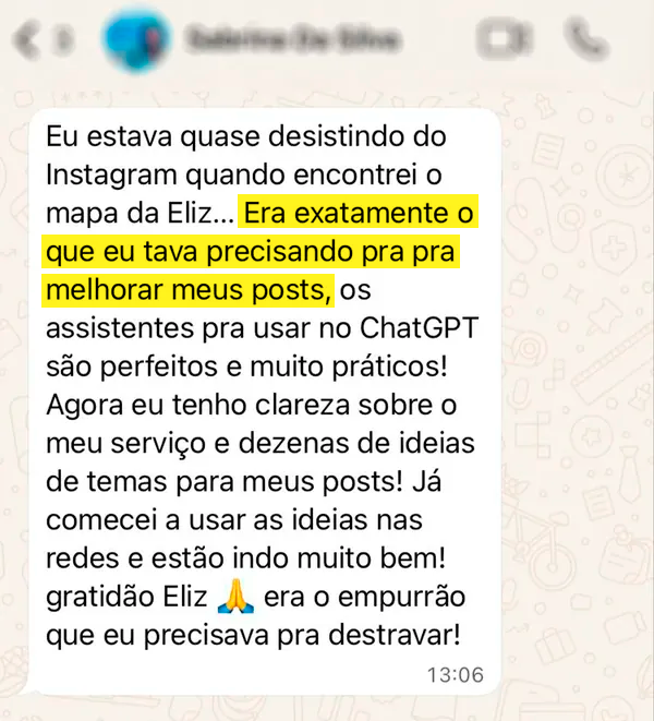 Depoimento Advogada